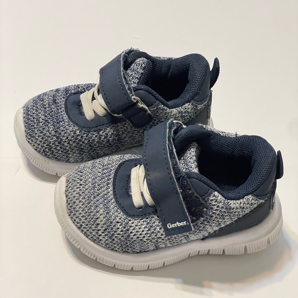 Gerber Toddler Boys Single Strap Athletic Sneakers (Toddler/Little Boys) Size 4